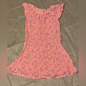 Little girls Sz 7 Floral Flowy Rayon Dress